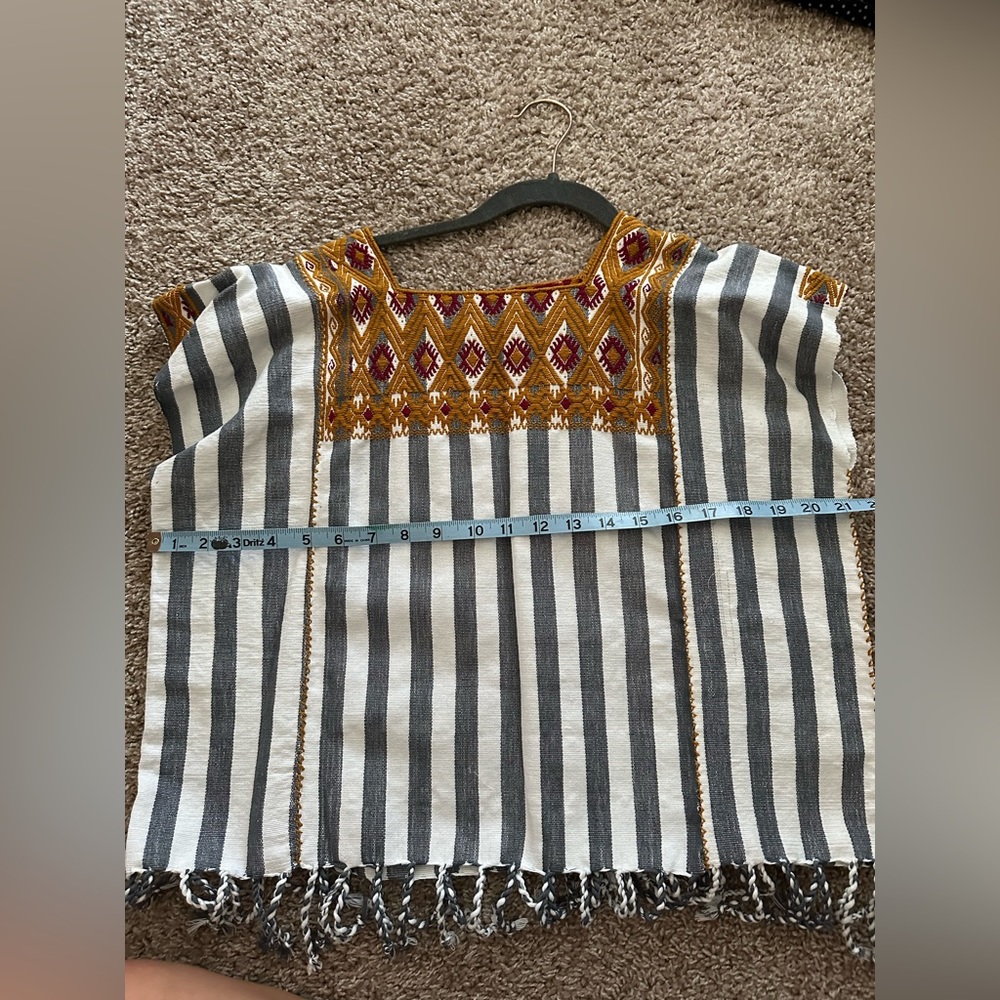Authentic handmade Mexican blouse